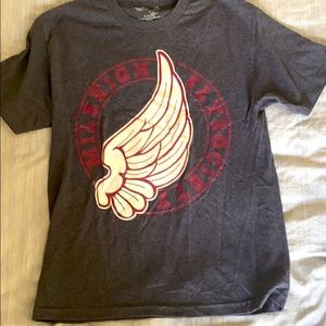 Men's Gray Graphic T-Shirt